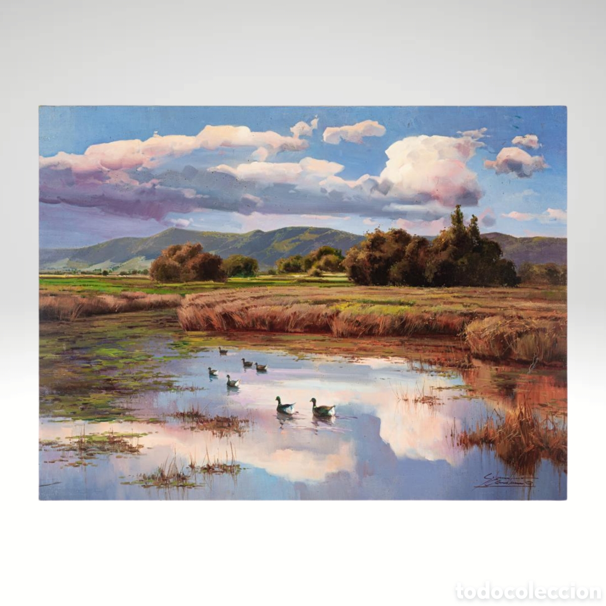 Arte: SALVADOR CABALLERO Oto&ntilde;o en Tablas de Daimiel