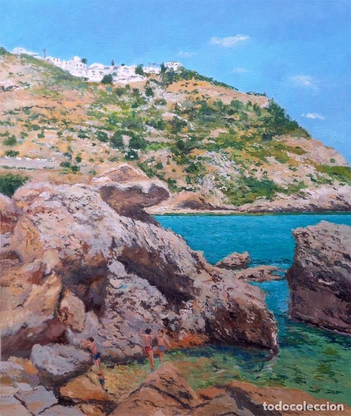Arte: Oleo de la Cala Granadella, J&aacute;vea - Foto 1