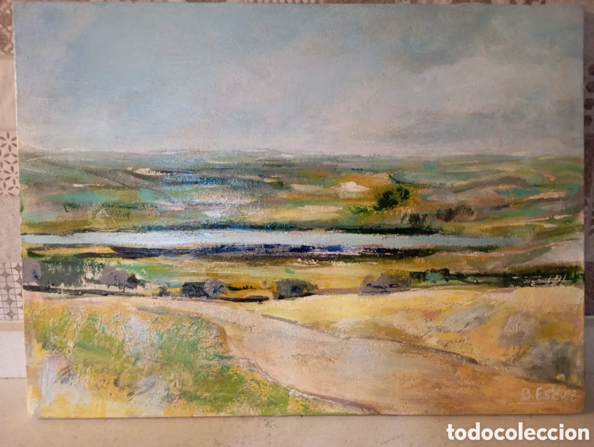 Arte: Pintura paisaje t&eacute;cnica mixta