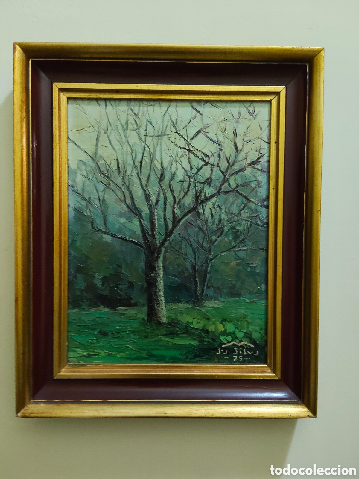 Arte: &Oacute;leo sobre lienzo DA SILVA