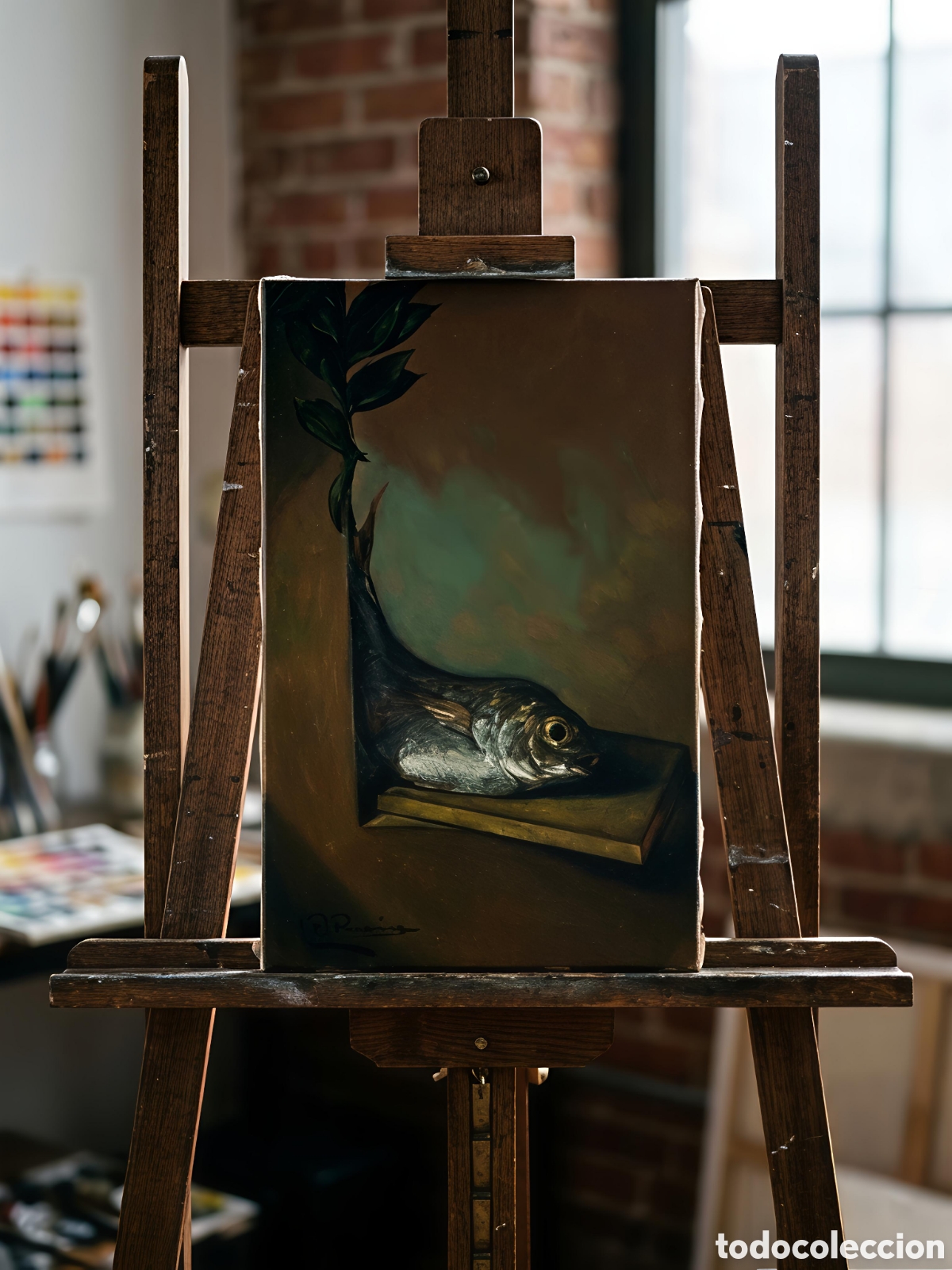 Arte: &Oacute;leo sobre lienzo PEREIRO - Foto 1