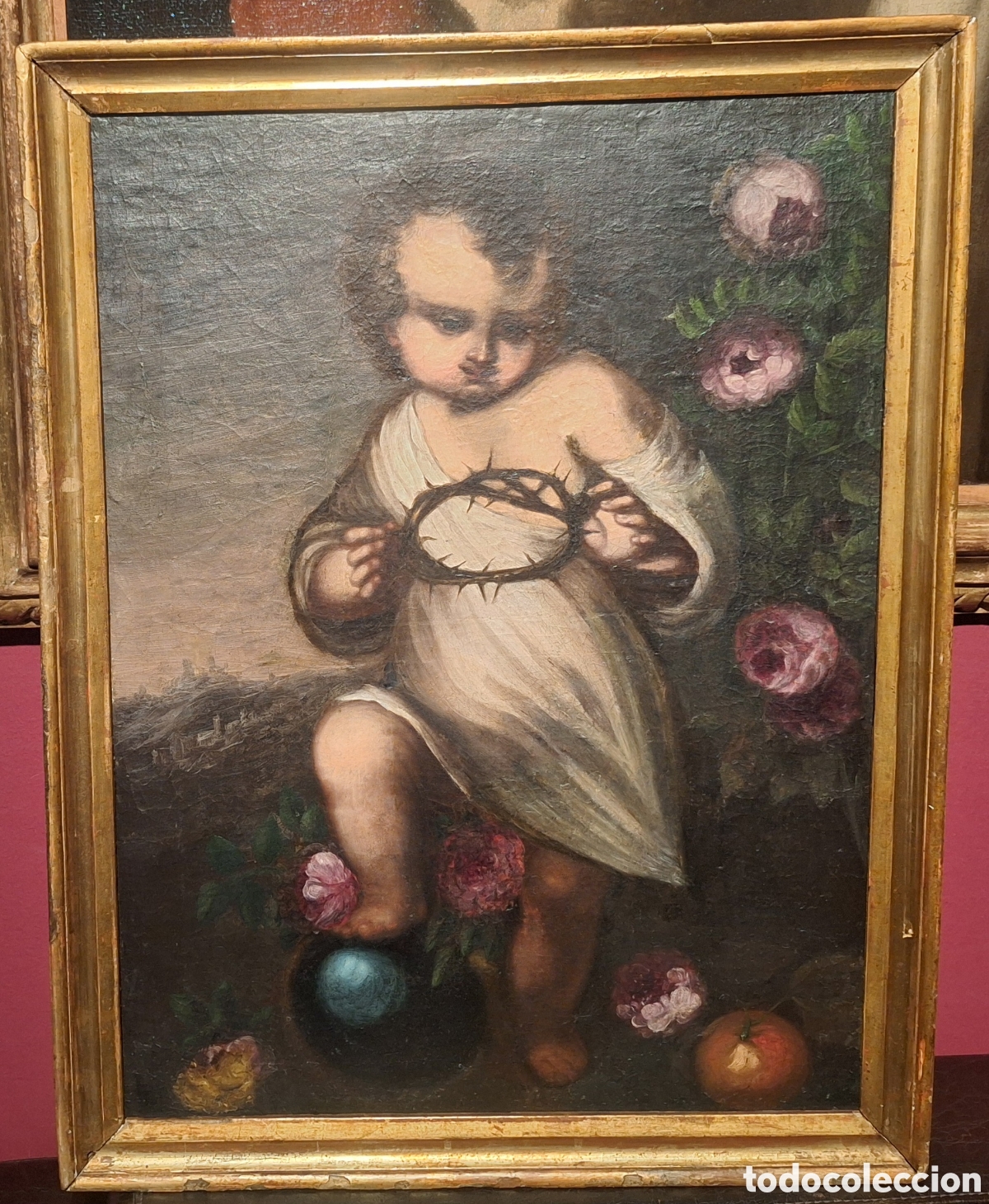 Arte: NI&Ntilde;O JES&Uacute;S PASIONARIO ATRIBU&Iacute;DO A PEDRO ATANASIO BOCANEGRA (1638-89)