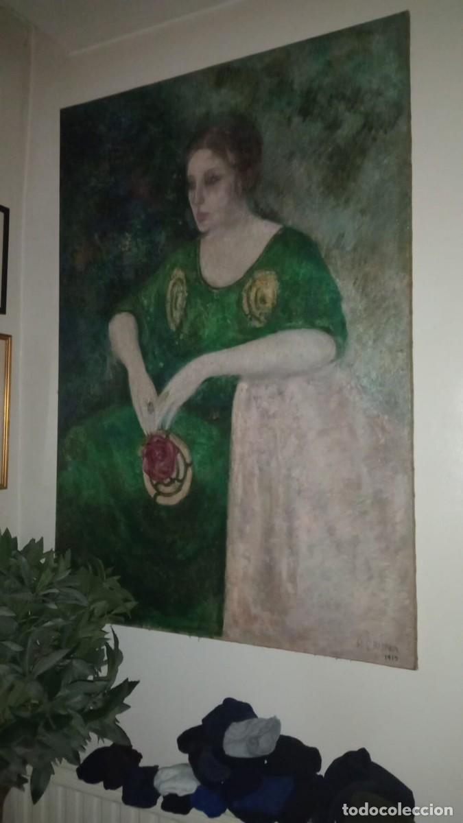 Kunst: &rdquo;PERE PRUNA OCERANS &rdquo;&rdquo;RETRATO DE LA SE&Ntilde;ORA MERCE AMAT I DURAN&rdquo;&rdquo;&rdquo;