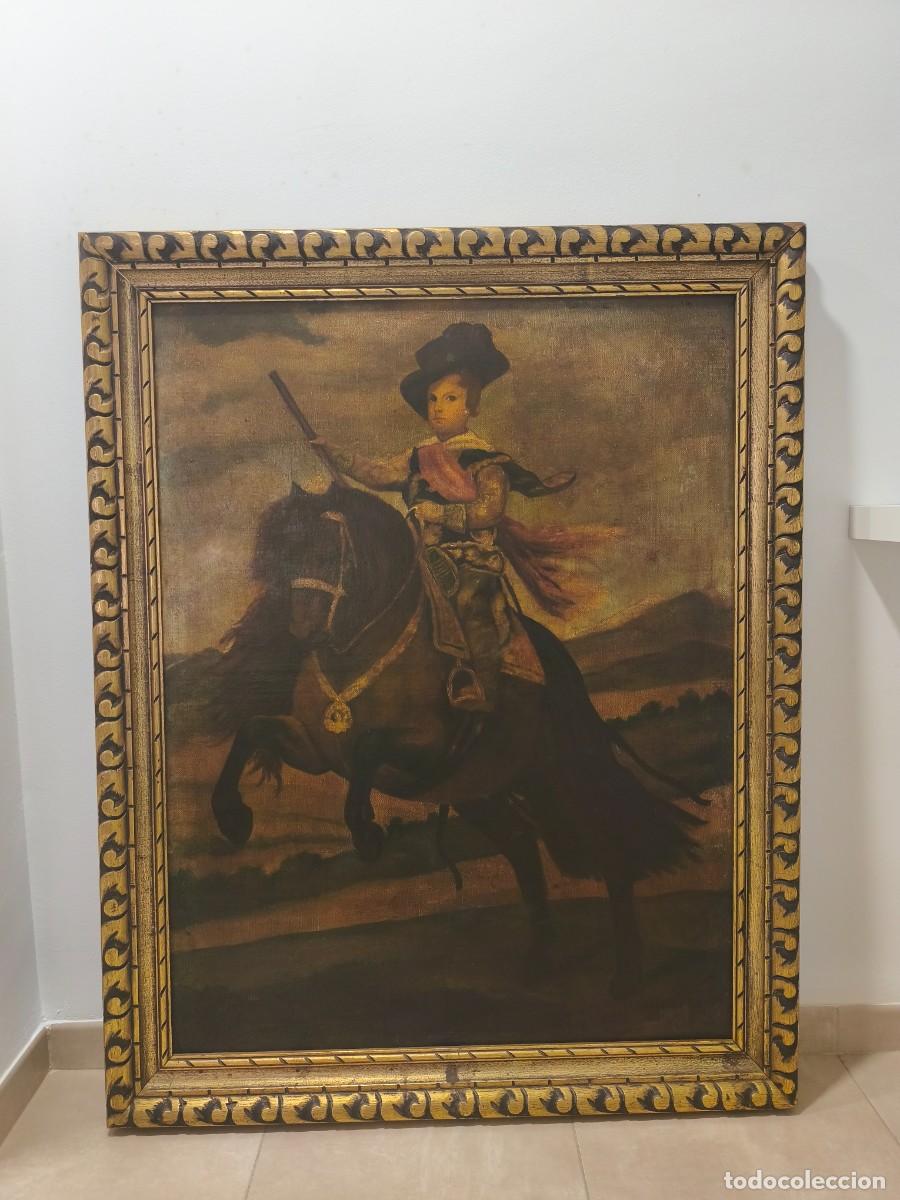 Arte: Oleo sobre lienzo S.XIX aprox. - Foto 2