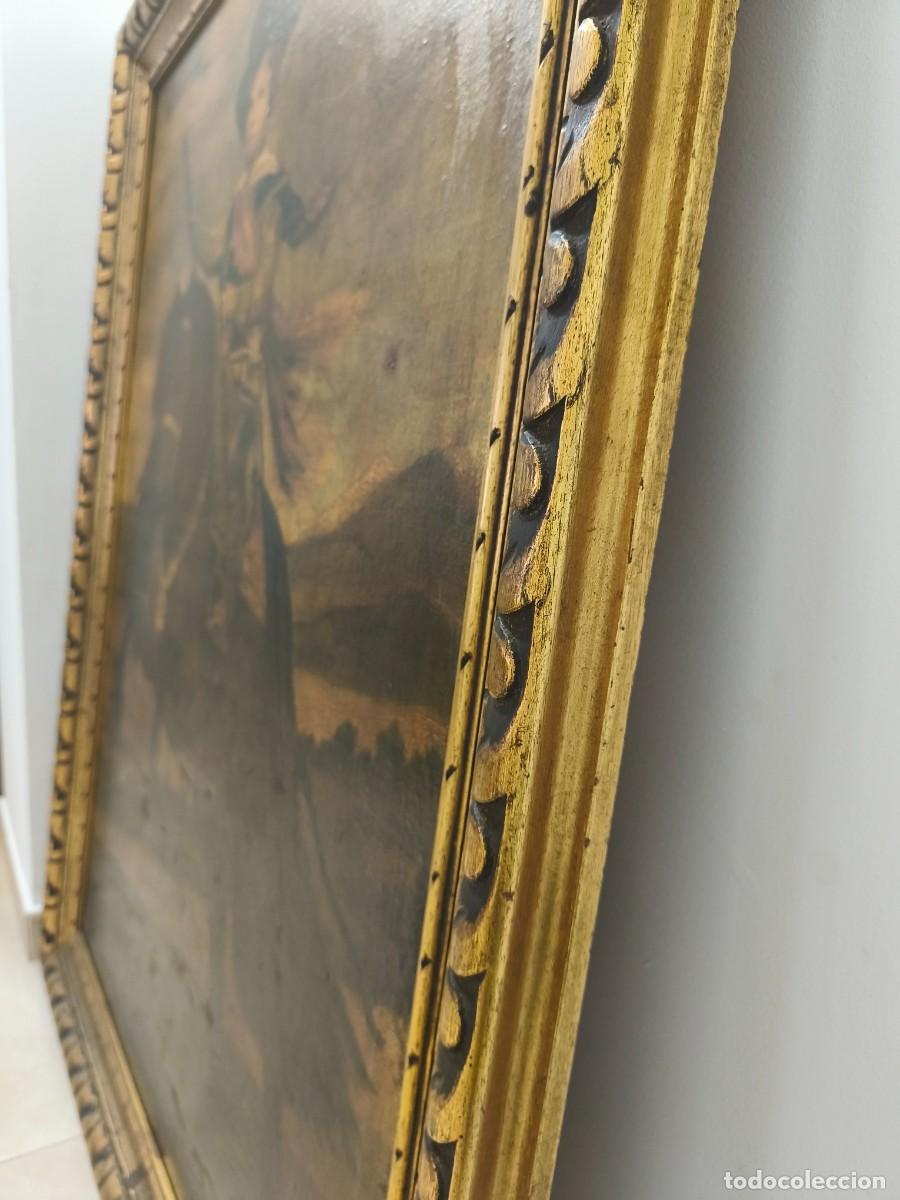Arte: Oleo sobre lienzo S.XIX aprox. - Foto 3