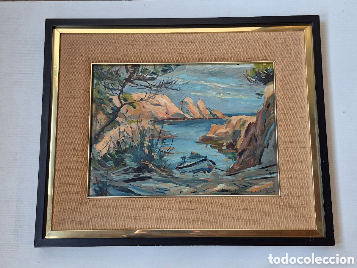 Arte: PERE CLAPERA ARGELAGUER, (SANT FRUIT&Oacute;S DEL BAGES, 1906 - 1984) OLEO SOBRE TABLA, FIRMADO.