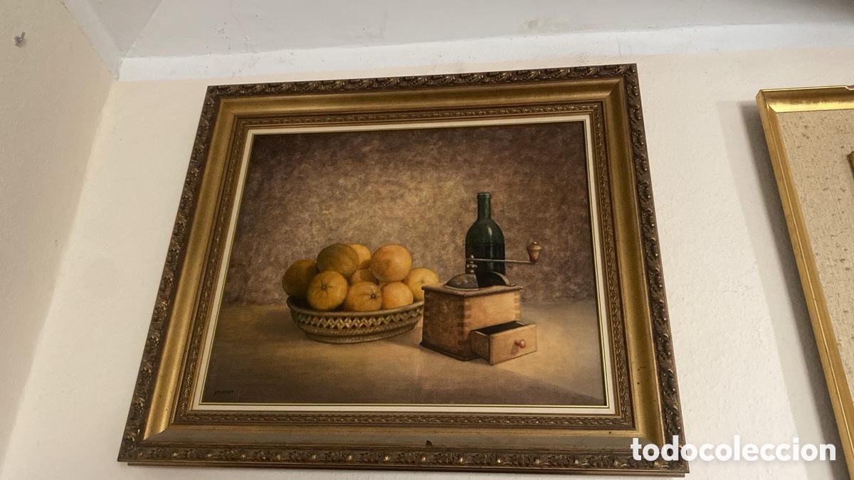 Arte: &Aacute;ngel Yumar - &oacute;leo sobre lienzo