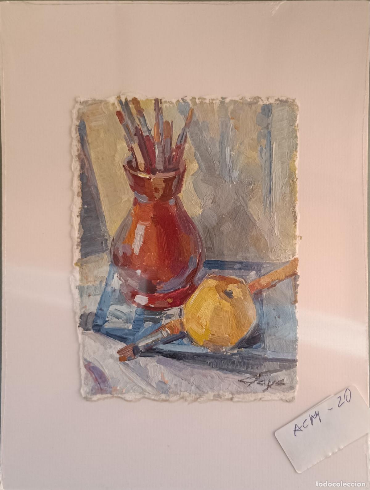 Arte: Gaya - Frutas sobre una mesa - Acuarela