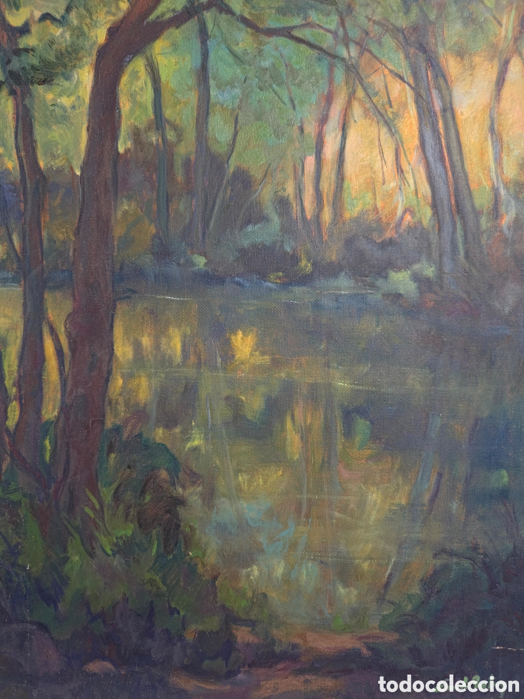 Arte: Paisaje de bosque por Emili Botey