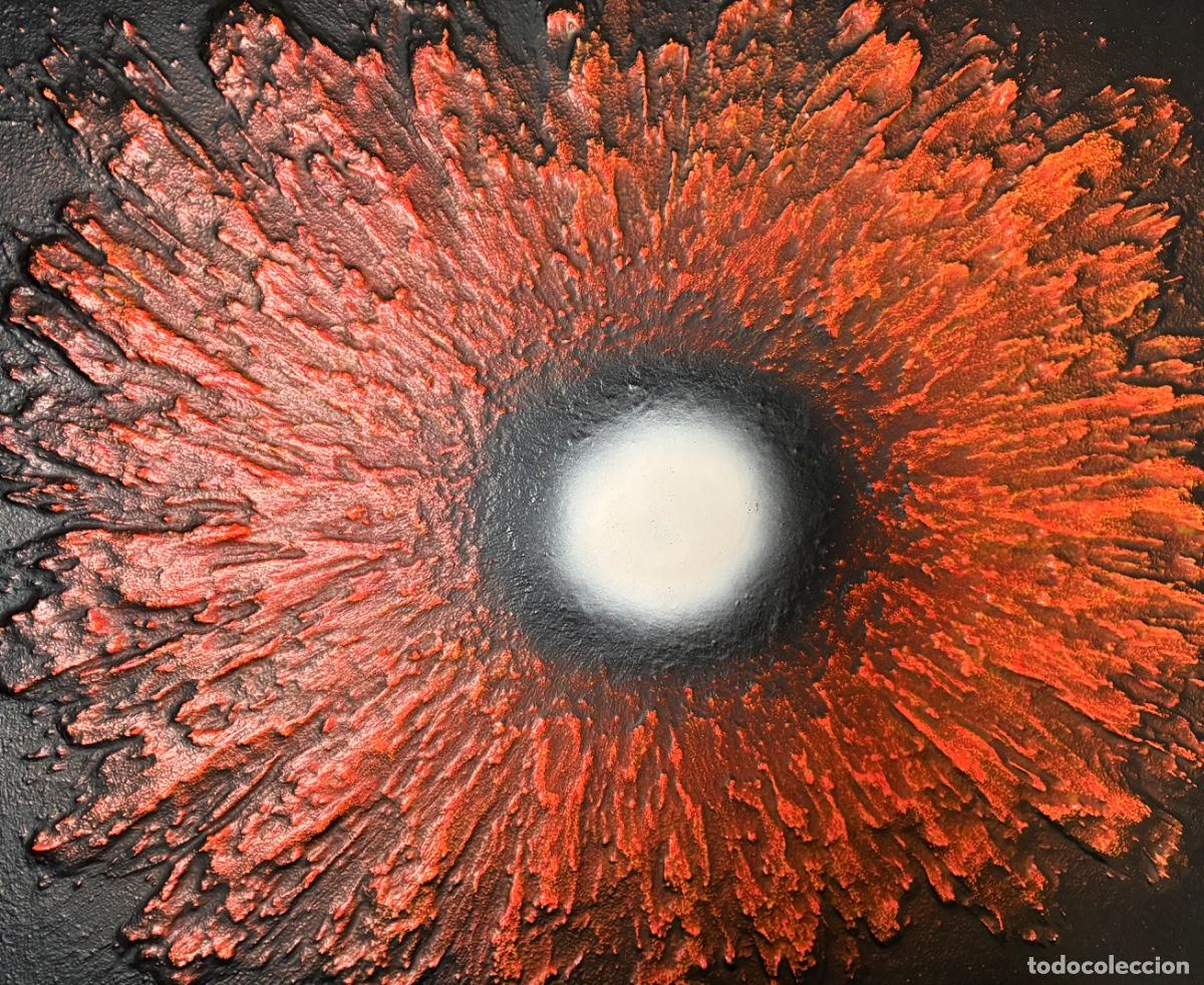 Arte: Cuadro de Jos&eacute; Or&uacute;s pintado sobre madera