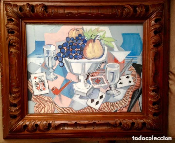 &rdquo;ISMAEL GONZALEZ DE LA SERNA &rdquo;&rdquo;BODEGON COMPOSICION CUBISTA&rdquo;&rdquo;&rdquo;