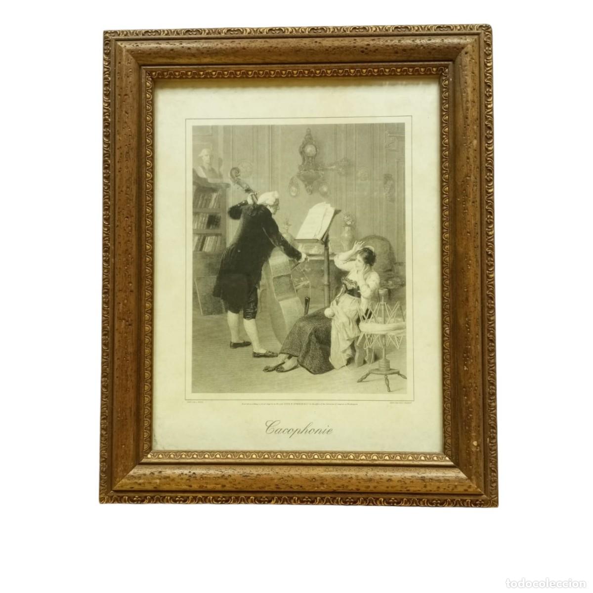 Arte: &rdquo;GRABADO TITULADO &rdquo;&rdquo;CACOPHONIA&rdquo;&rdquo;&rdquo;