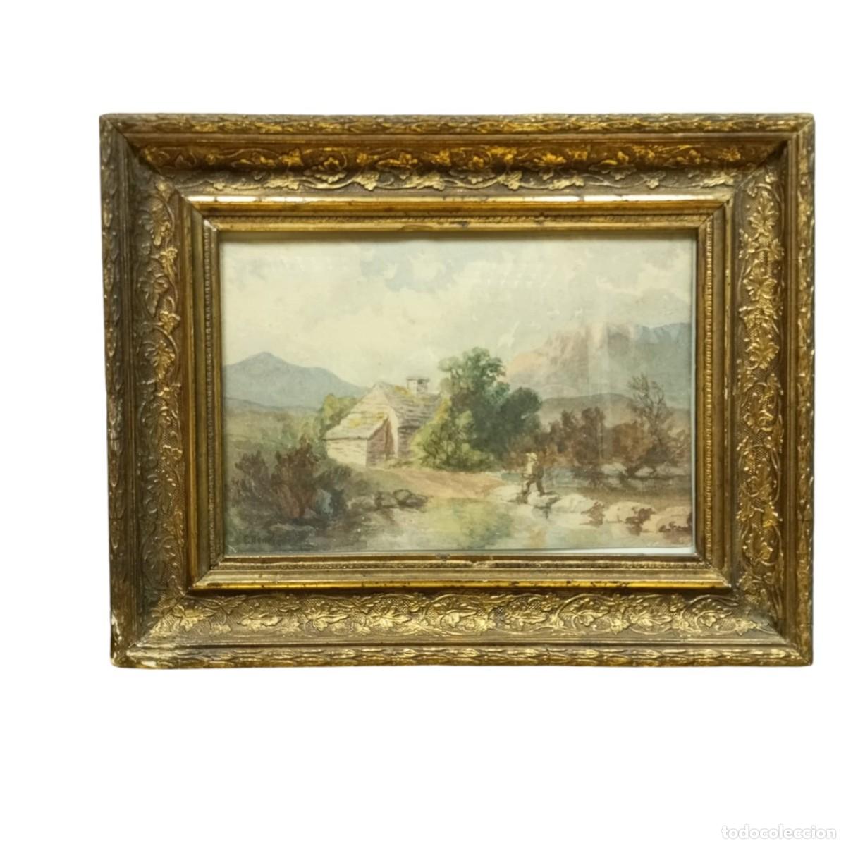 Arte: &rdquo;FIRMADO E.BOUDIN &rdquo;&rdquo;PAISAJE&rdquo;&rdquo;&rdquo; - Foto 1