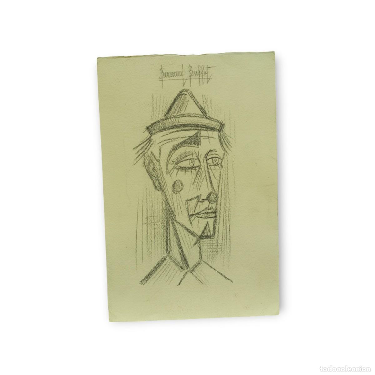 Art: &rdquo;FIRMADO BERNARD BUFFET &rdquo;&rdquo;PAYASO 1&rdquo;&rdquo;&rdquo;