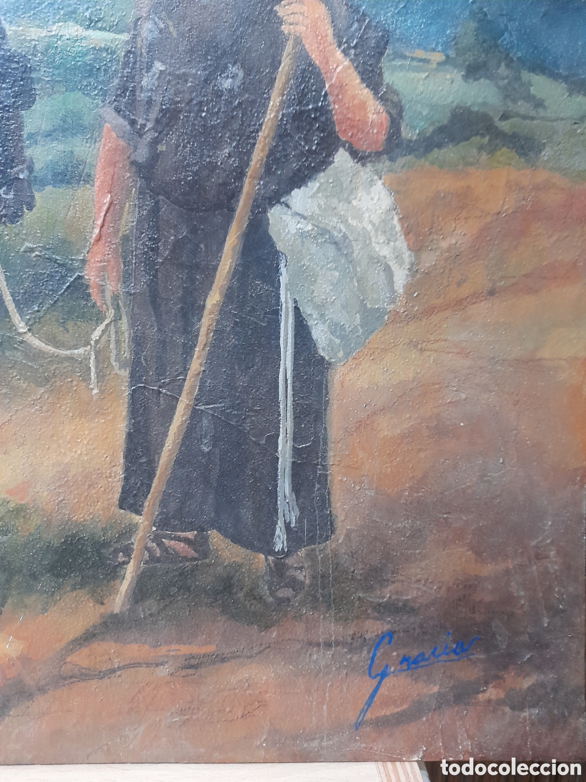Arte: &Oacute;leo sobre tablerillo Carmelo Gracia - Foto 6