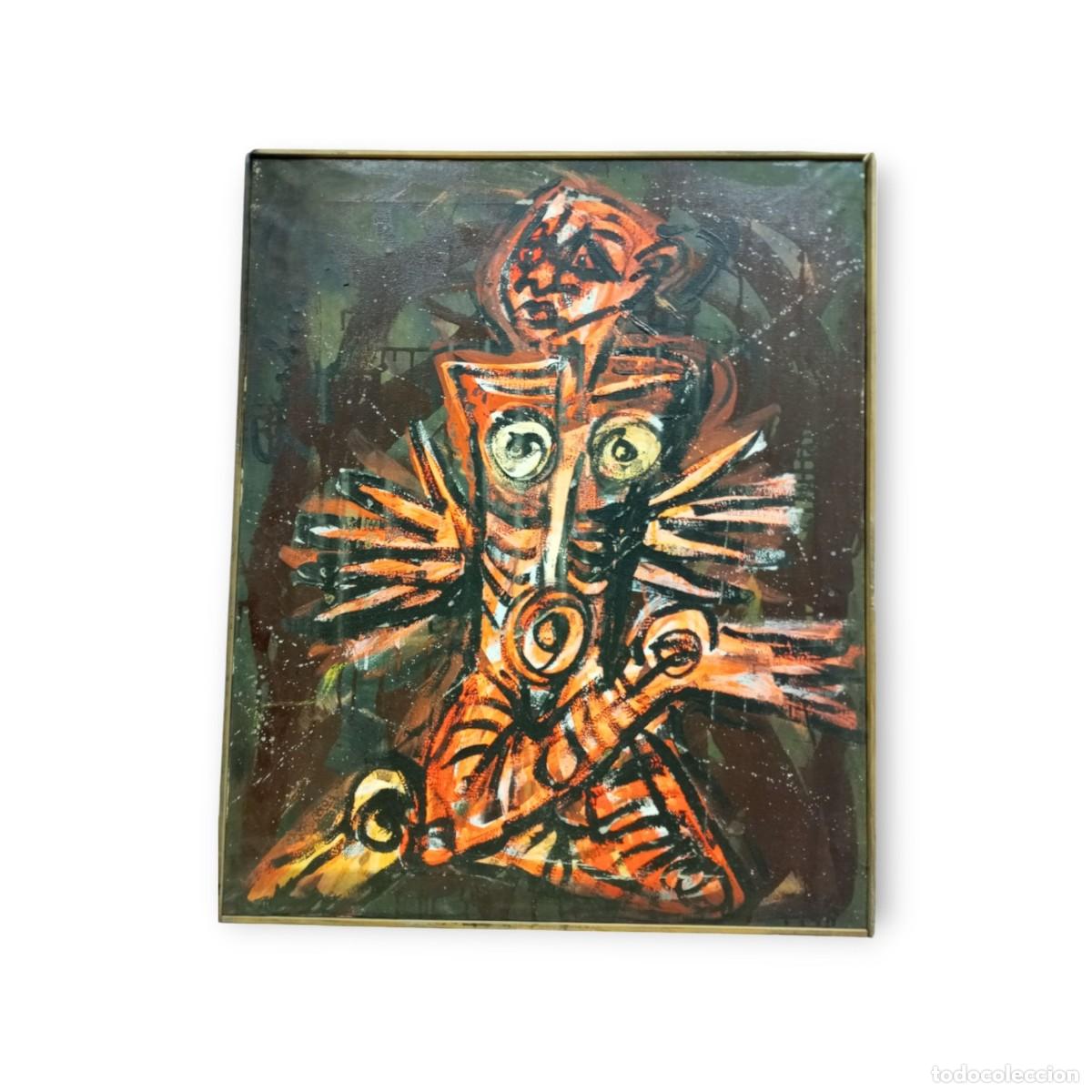 Art: Firmado ilegible. Expresionismo.