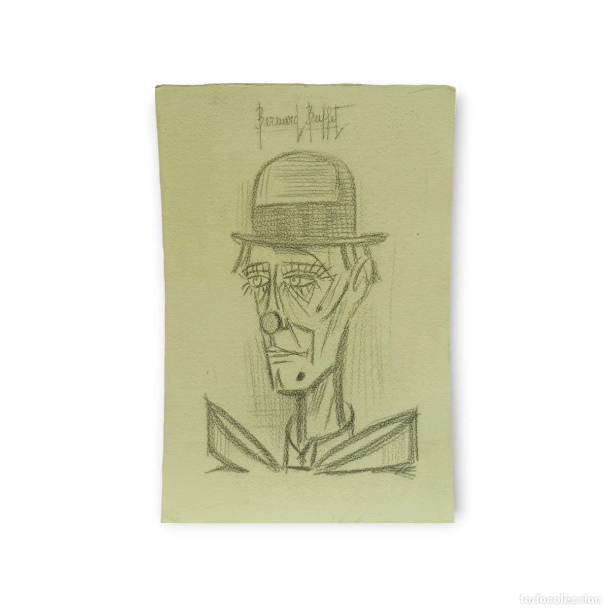 Art: &rdquo;FIRMADO BERNARD BUFFET &rdquo;&rdquo;PAYASO 4&rdquo;&rdquo;&rdquo;