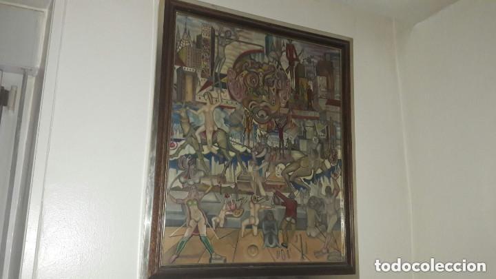 Arte: &rdquo;MIGUEL ANGEL SAEZ &rdquo;&rdquo;LAS TENTACIONES DE SAN ANTONIO&rdquo;&rdquo;&rdquo;