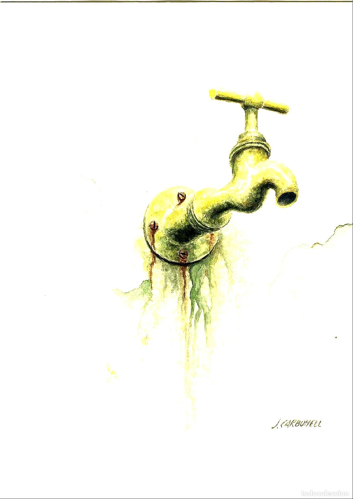 Arte: Jaume Carbonell - Grifo oxidado - 30x22 - Dibujo