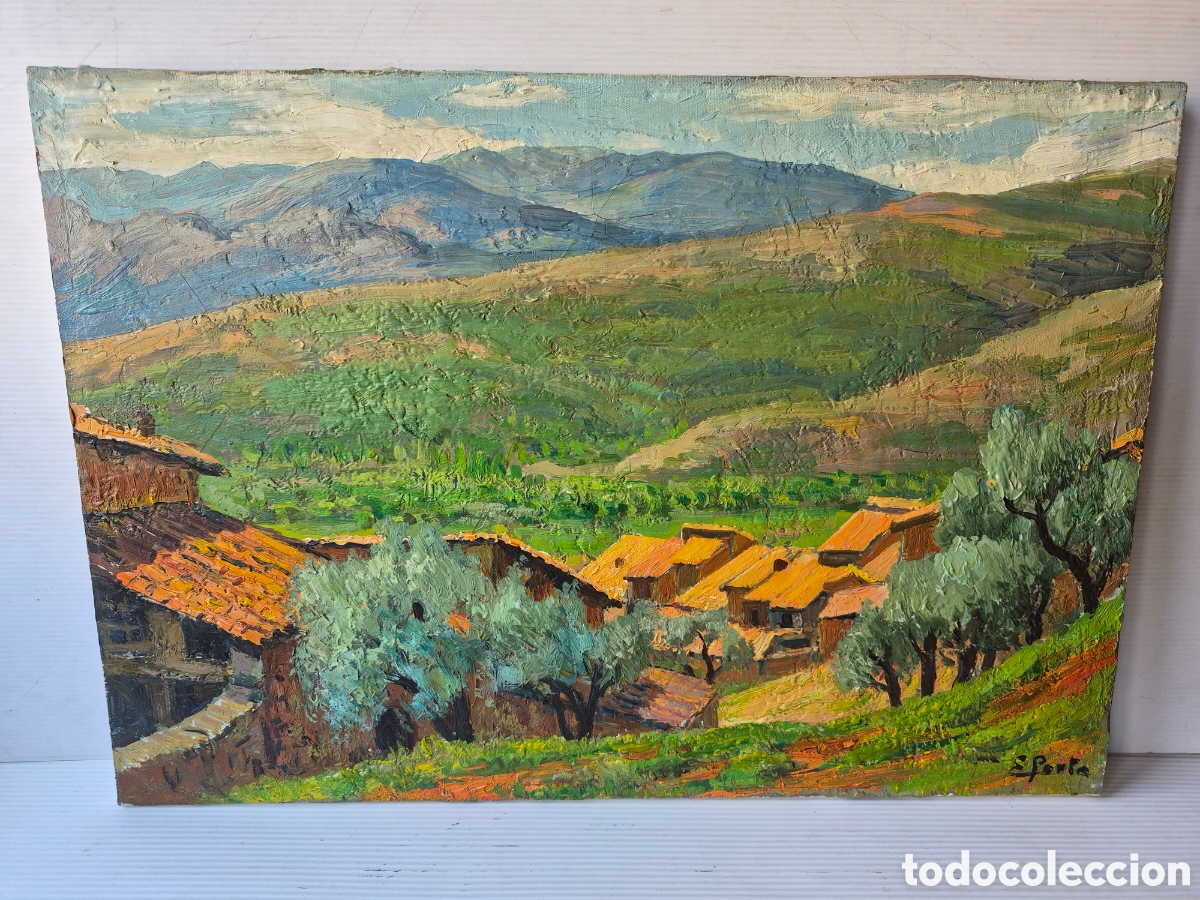 Art: Enric porta,oleo sobre tela