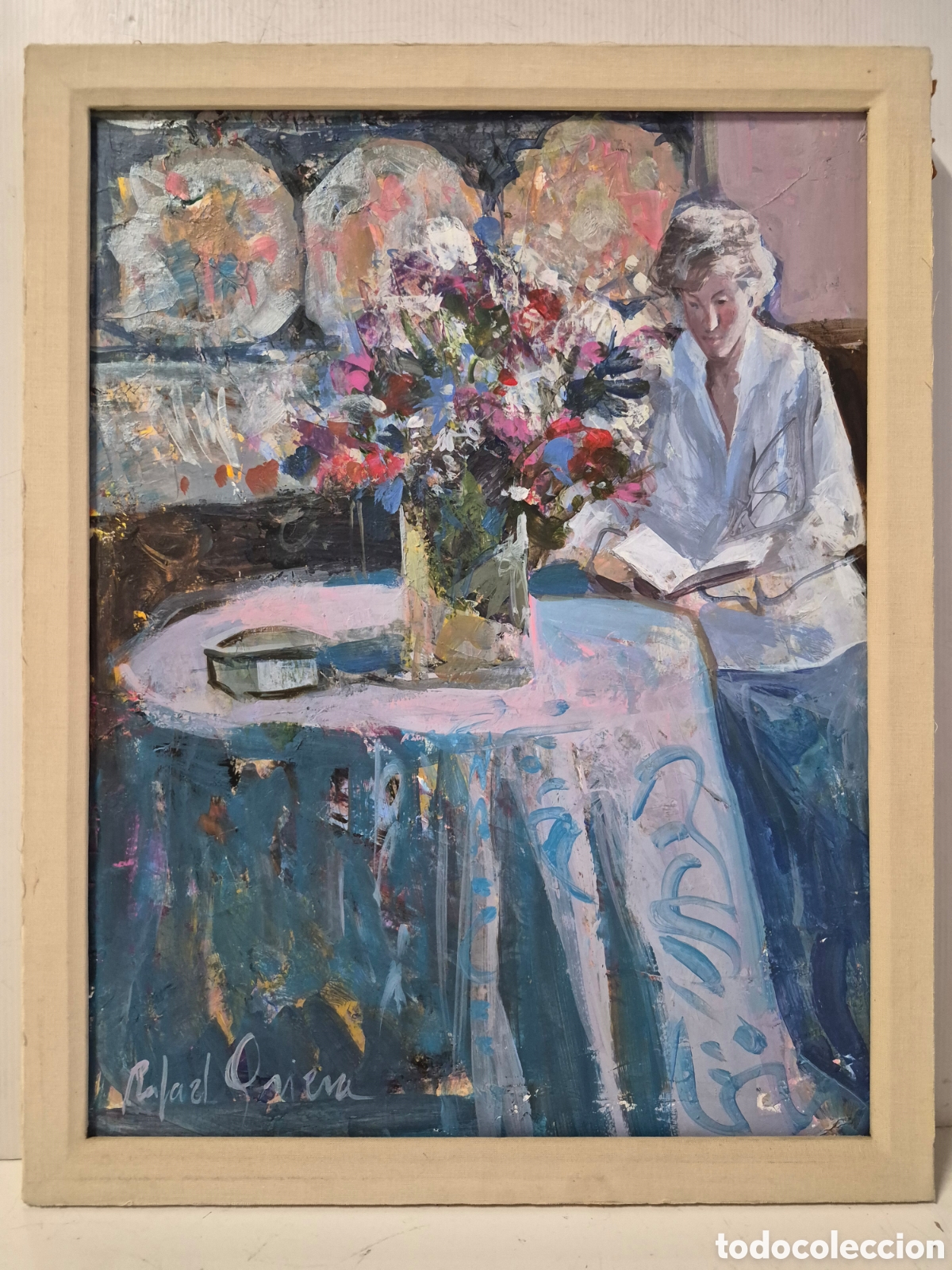 Arte: RAFAEL GRIERA CALDERON (1934 - 2018) BONITO OLEO SOBRE TABLA. FIRMADO