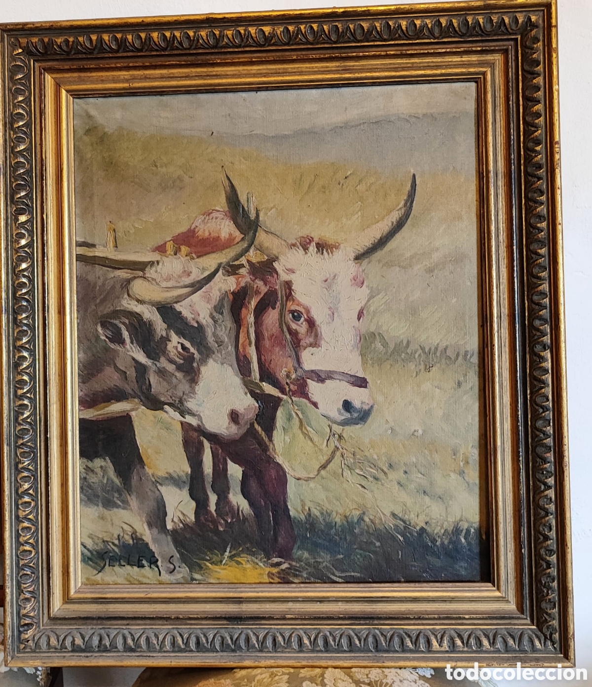 Art: Cuadro estilo impresionista firmado