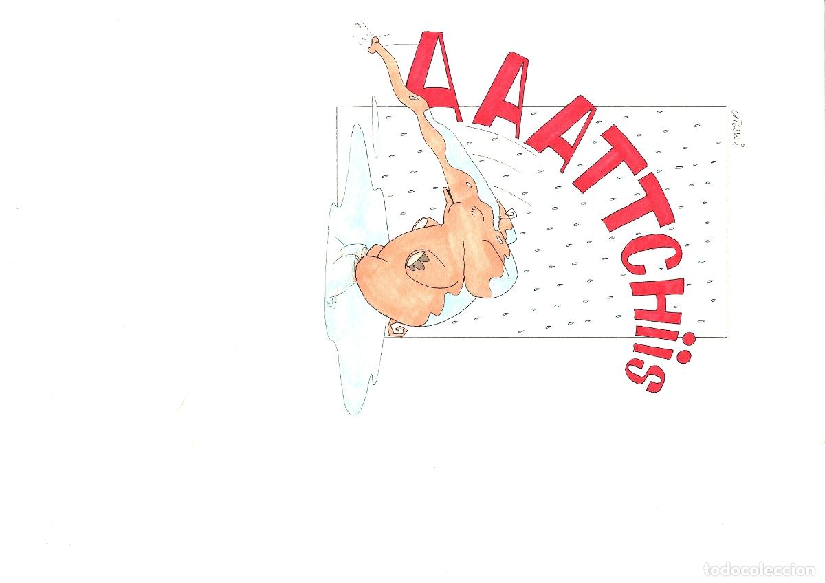 Arte: Ilegible - &Aacute;ngel en el suelo - 35x25 - Acuarela