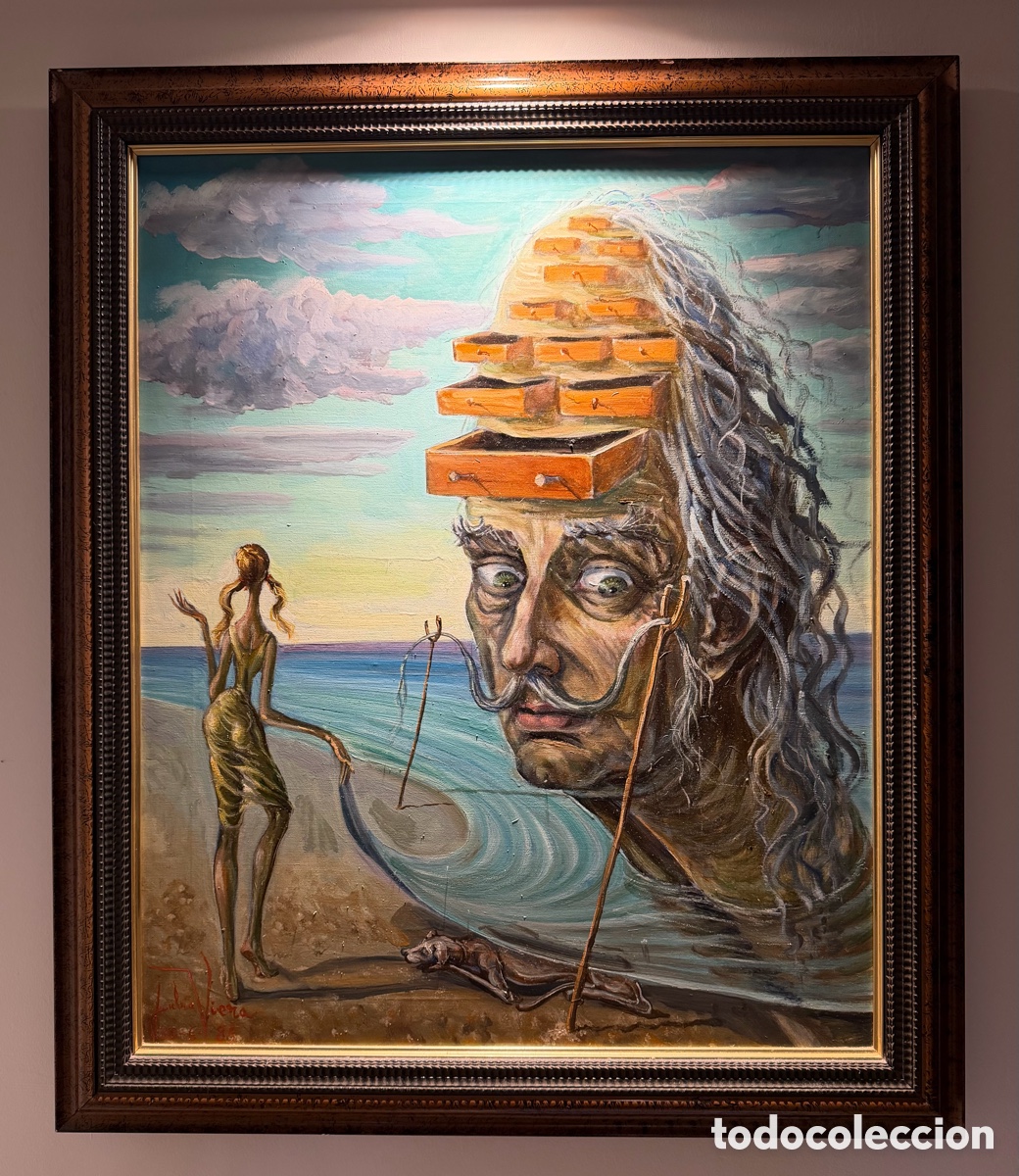 Arte: Salvador Dal&iacute; ESalvable: con el agua al cuello y encajonado con ideas no paridas&rdquo;.