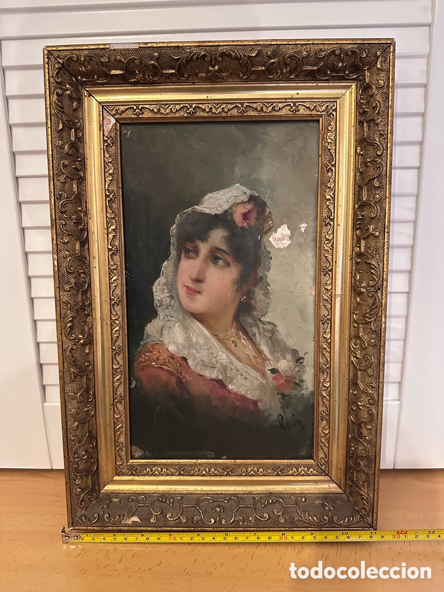 Arte: Elegante retrato andaluz - FIRMADO