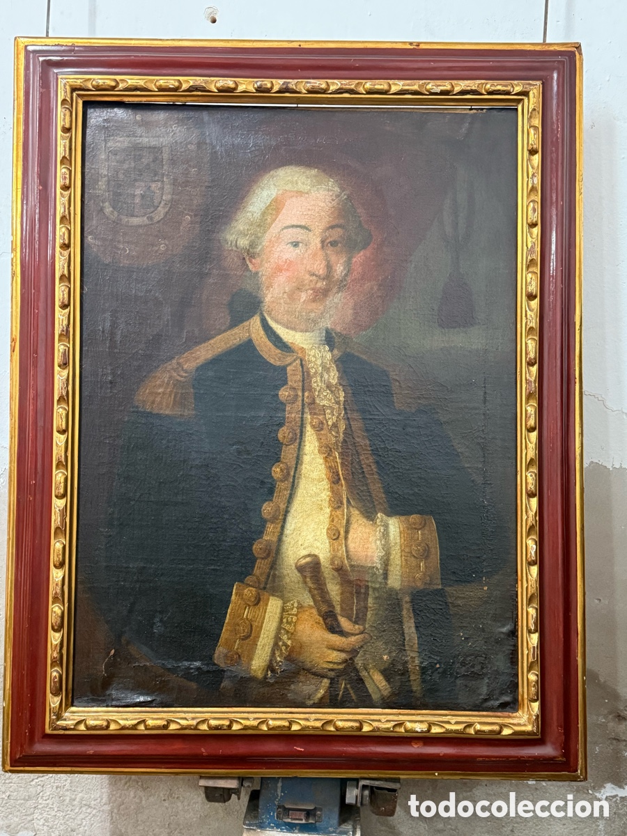 Arte: Retrato caballero siglo XVIII