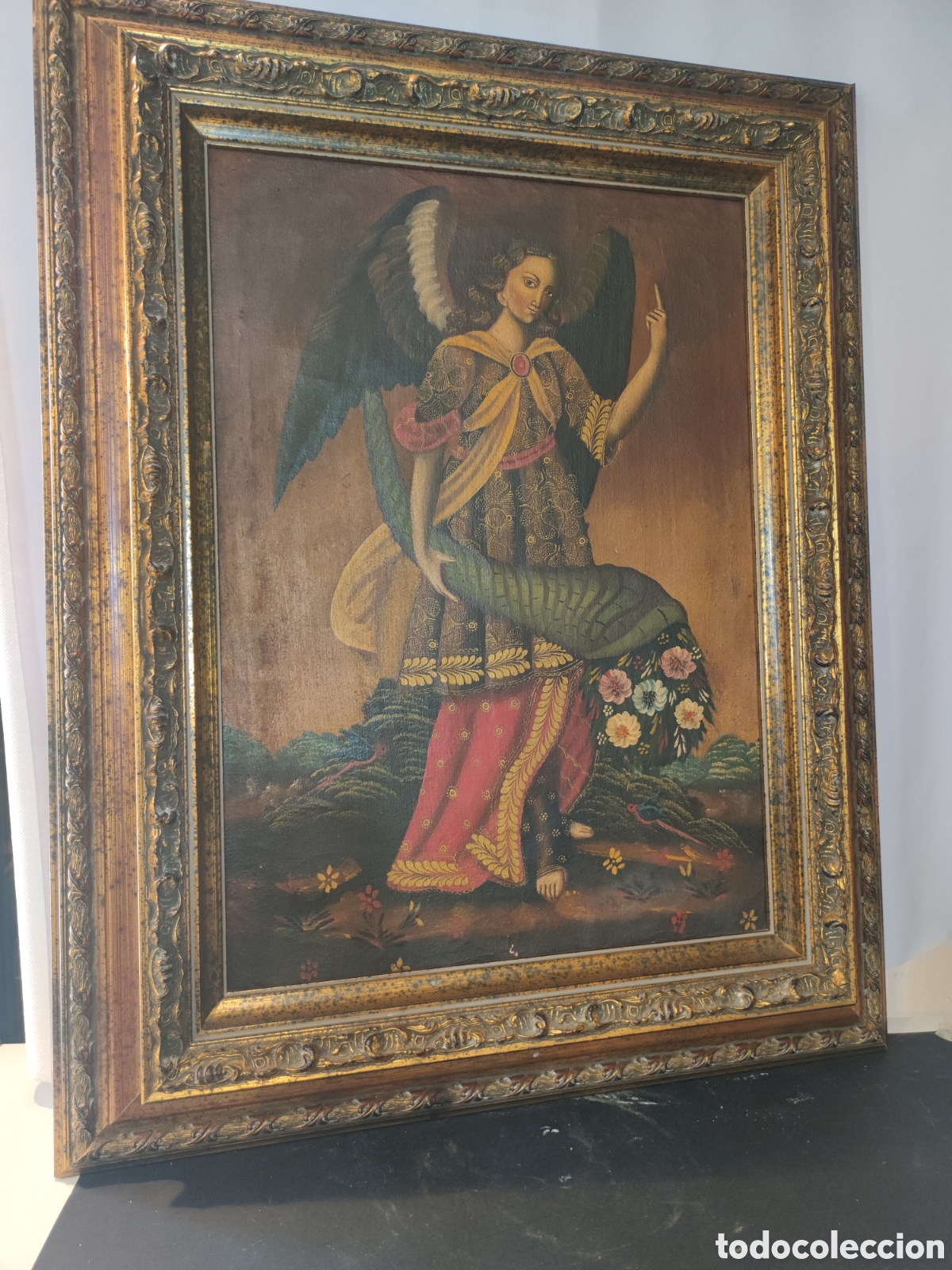 Arte: &Aacute;ngel de la abundancia Cuzco