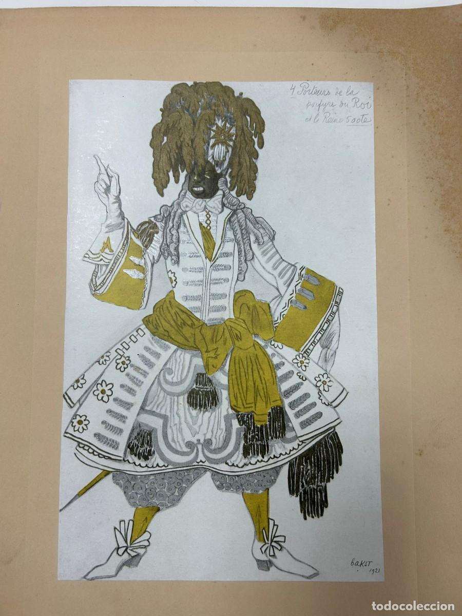 Arte: L'Oeuvre de L&eacute;on Bakst pour La Belle au Bois Dormant (1922) - Ejemplar Numerado y Firmado.