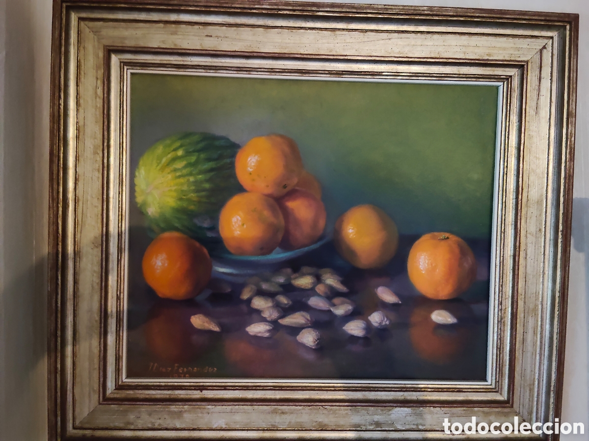 Arte: &Oacute;leo sobre lienzo D&iacute;az Fern&aacute;ndez 45x37