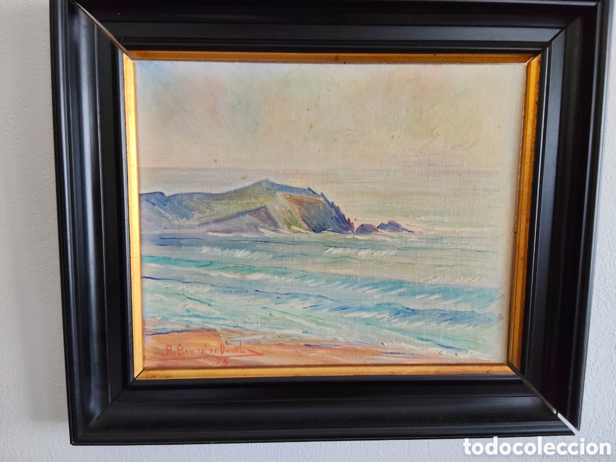 Arte: &Oacute;leo sobre Barreiro Doval