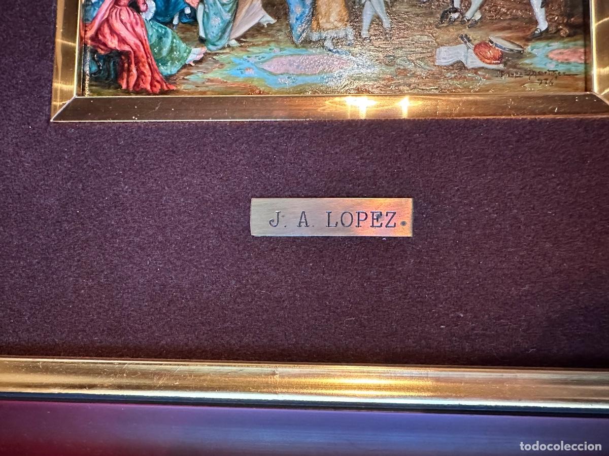 Arte: SET 2 CUADROS J. A. L&Oacute;PEZ - Foto 3