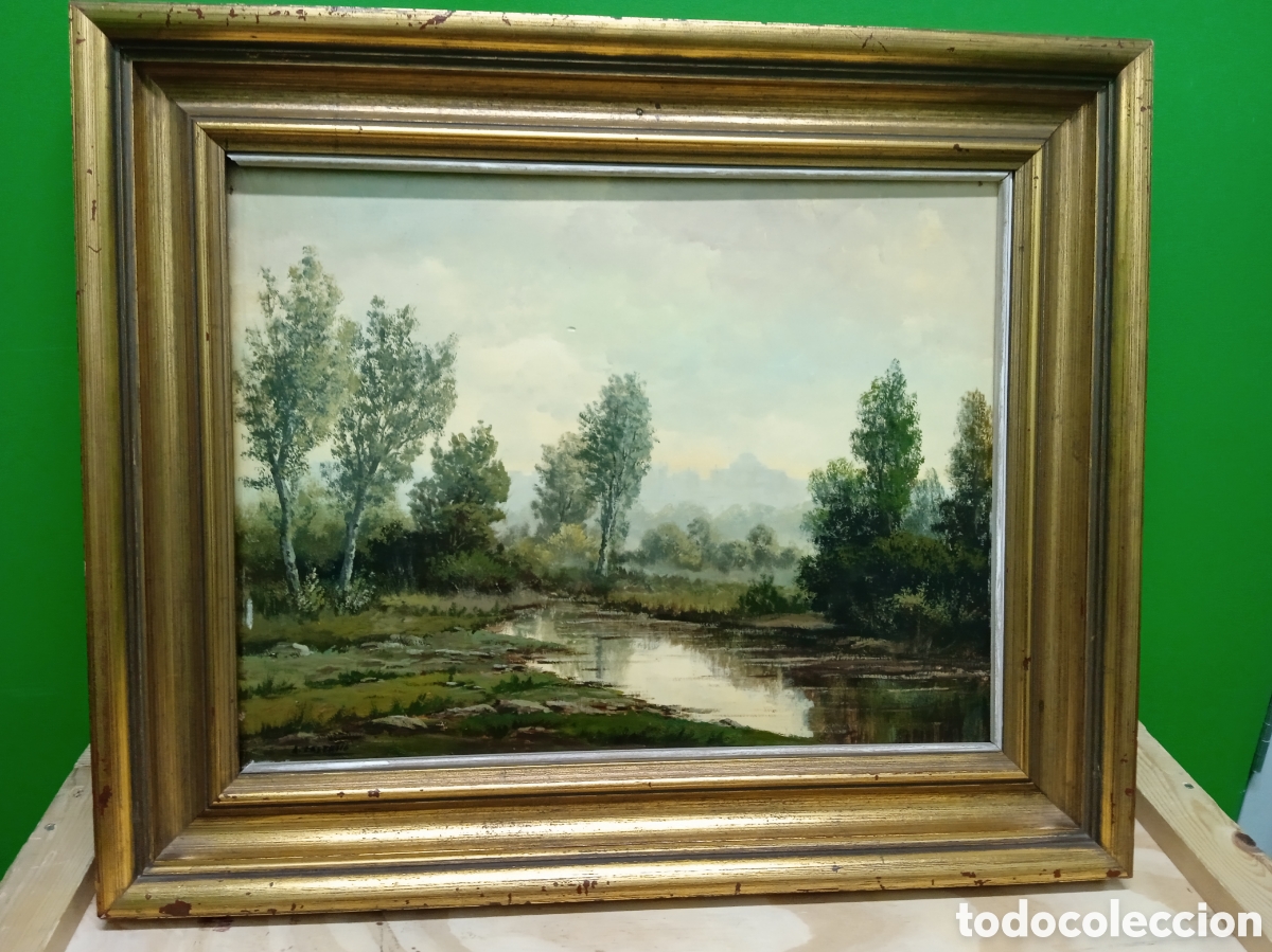 Arte: A.CASTELLO OLEO EN MADERA !