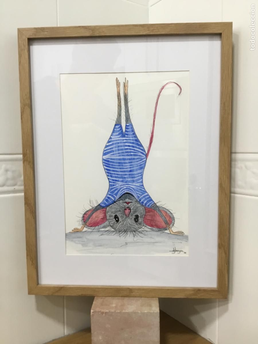 Arte: En equilibrio. Acr&iacute;lico y tintes sobre madera y papel antiguo.