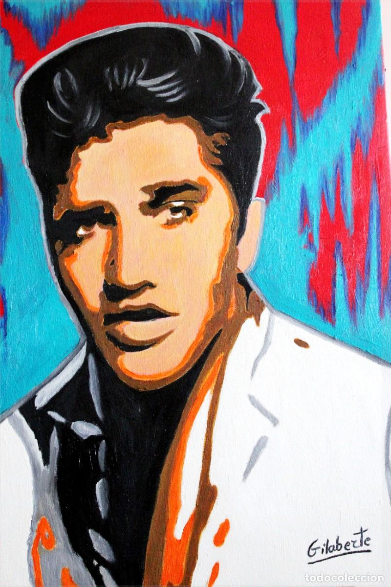 Arte: Elvis obra de Mercedes Gilaberte