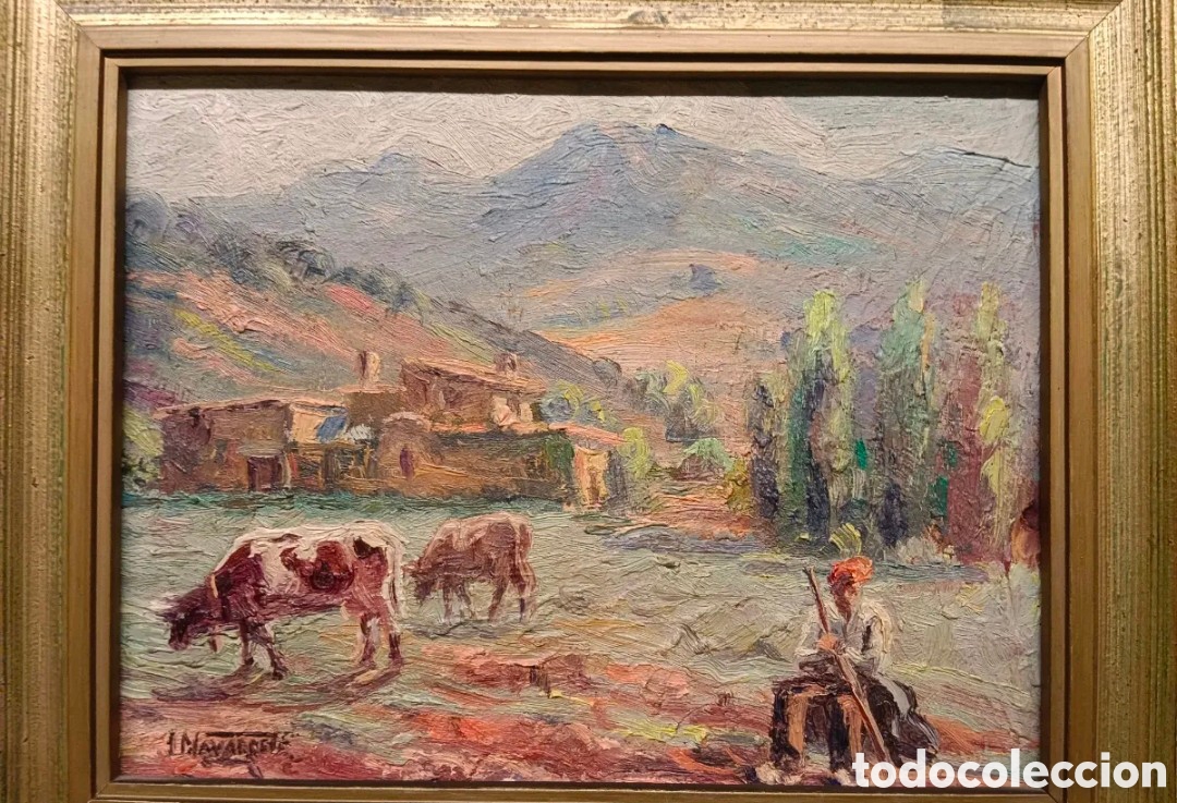 Arte: JOS&Eacute; NAVARRETE &oacute;leo sobre tablex