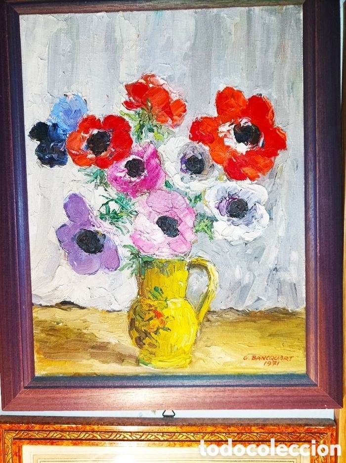 Arte: Tableau Unique Dat&eacute;1971 et Sign&eacute; Par L'artiste Authentifier, Investissement sur