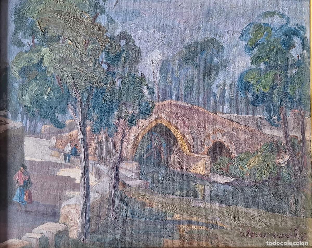 Art: GONZALO ROM&Aacute;N RODR&Iacute;GUEZ-&rdquo;PUENTE DEL PRIORATO-CIHURI&rdquo; LA RIOJA- &Oacute;LEO