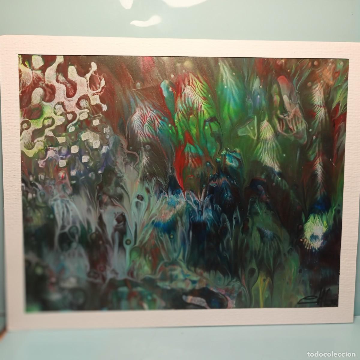 Arte: Cuadro Lamina original acrilico Lote P - 122