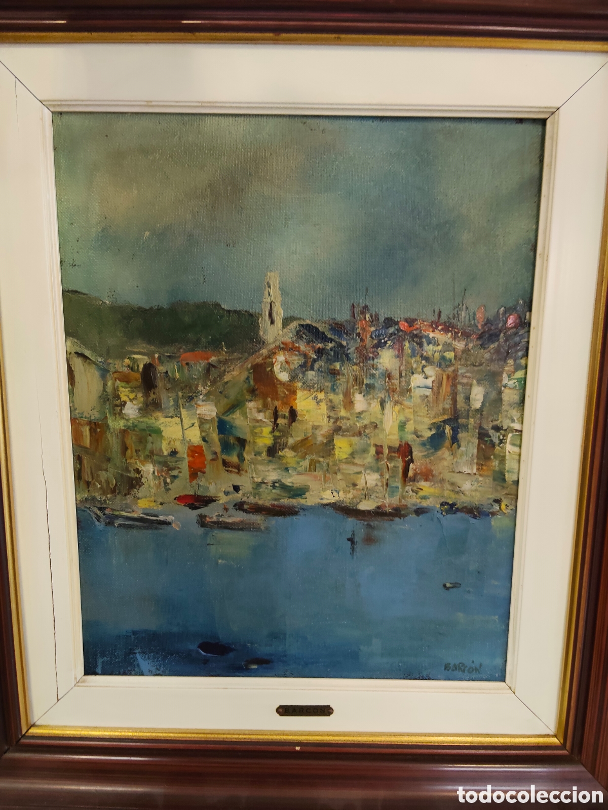 Arte: &Oacute;leo sobre lienzo Carlos Barcon