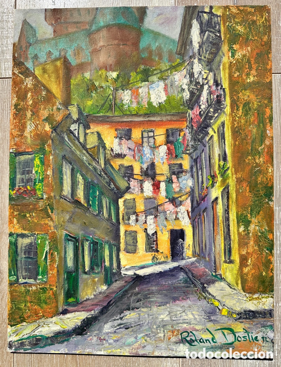 Arte: Roland Dostie (1919- 2019). Lundi Matin. Firmado y certificado