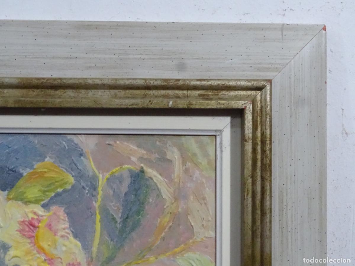 Arte: &Oacute;LEO SOBRE TABLEX ANONIMO. BODEGON. GRAN DETALLE. - Foto 15