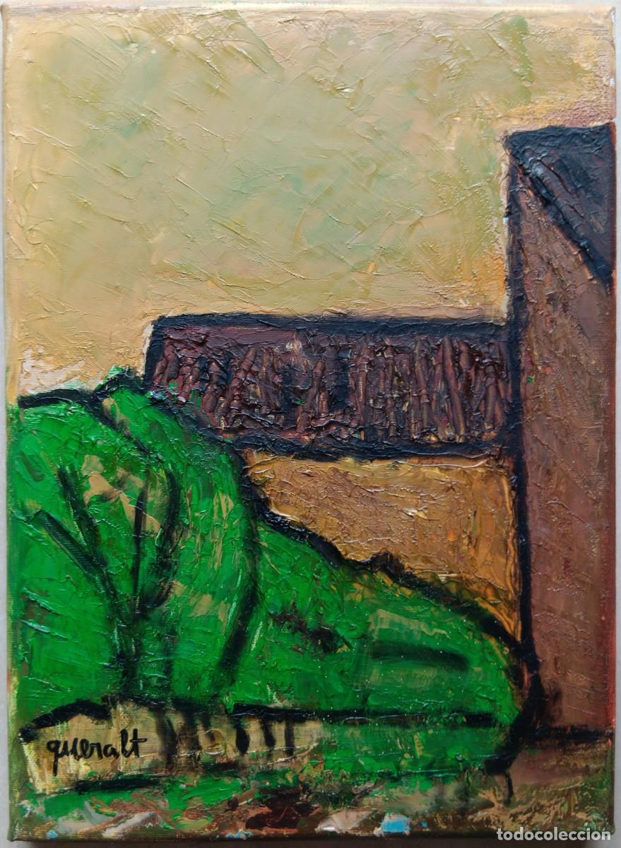 Arte: JOAN QUERALT DE QUADRAS (1.947). &Oacute;LEO SOBRE TELA MONTADO EN BASTIDOR 33 X 24. BARRACA, 2017.