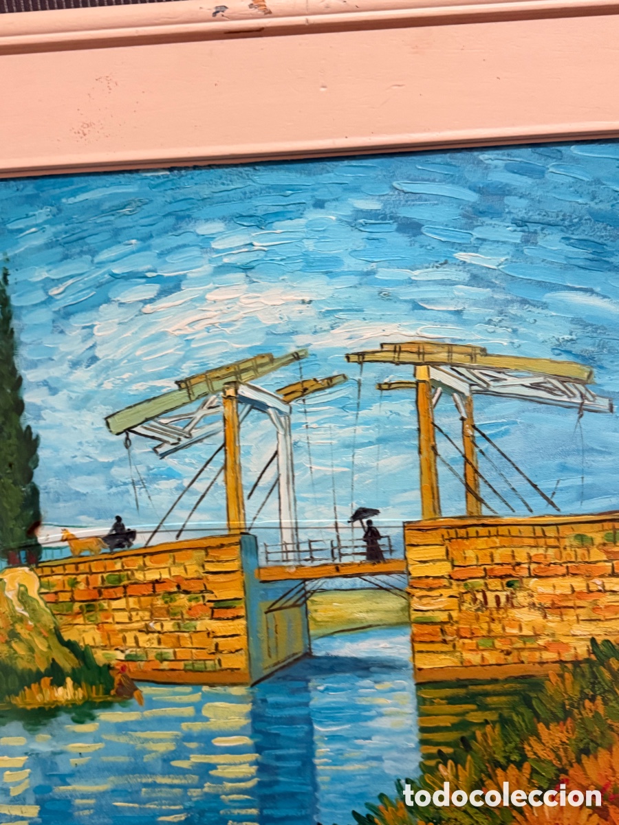 Arte: &Oacute;LEO SOBRE LIENZO FIRMADO - Foto 5
