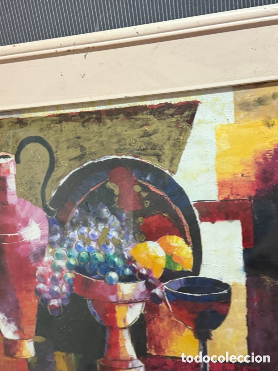 Arte: &Oacute;LEO DOBRE LIENZO FIRMADO BODEG&Oacute;N - Foto 6