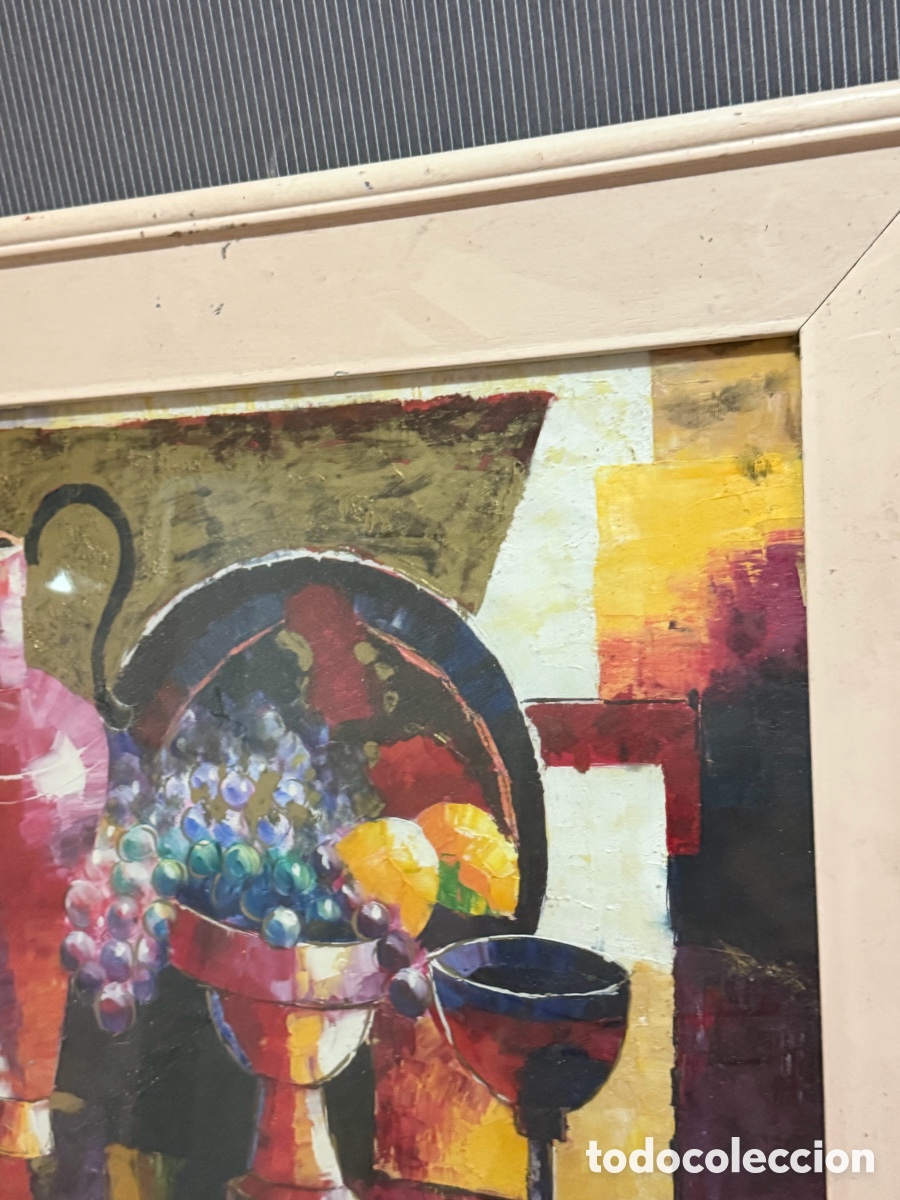Arte: &Oacute;LEO DOBRE LIENZO FIRMADO BODEG&Oacute;N - Foto 7