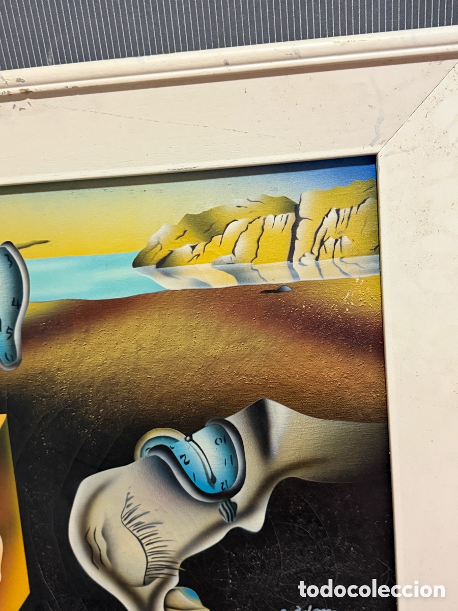 Arte: &Oacute;LEO SOBRE LIENZO ESTILO DAL&Iacute; - Foto 6